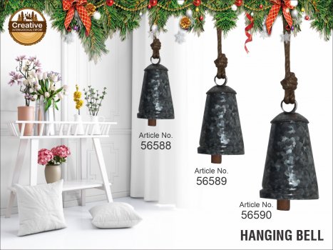 Cone Cow Bell. Zinc Creative International Exports products