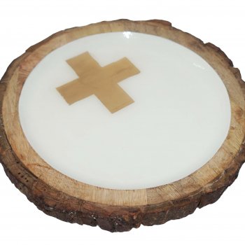 WOODEN TRAY ENAMEL Creative International Exports products